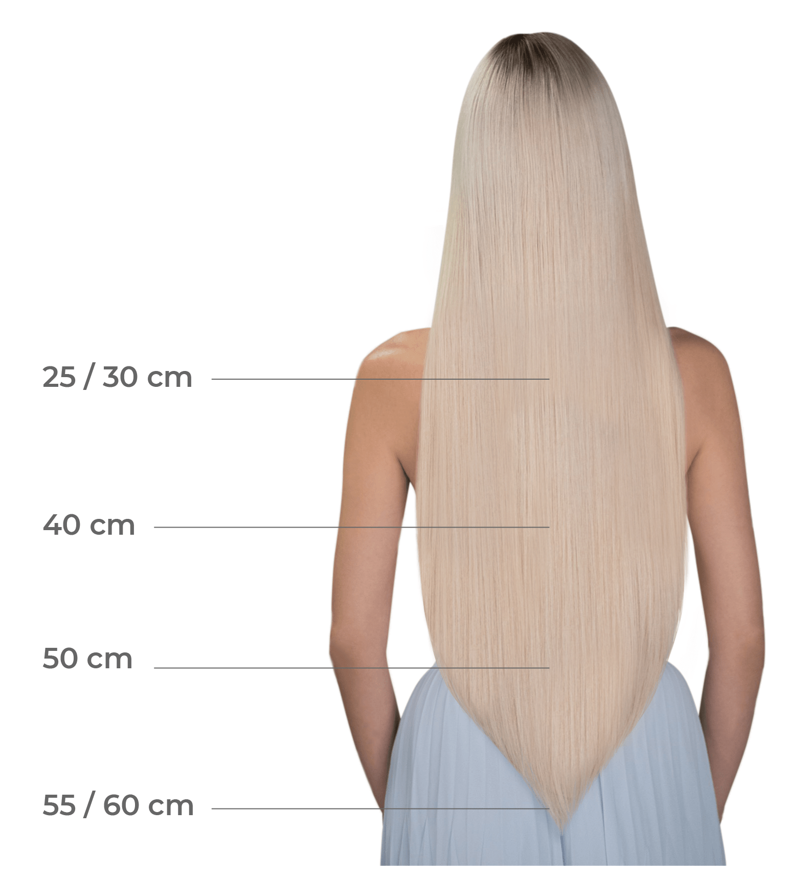 extensions lengtes hairtalk